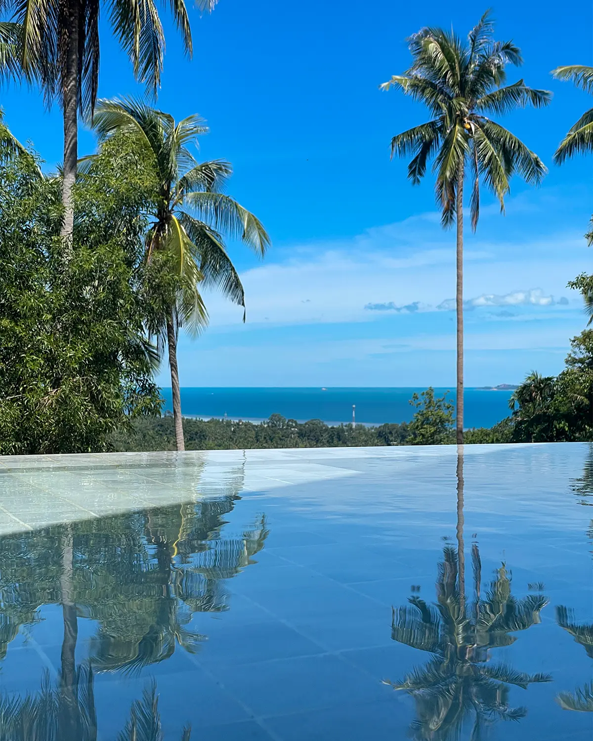 Infinity pool overlooking the sea, Villa Altura Koh Phangan