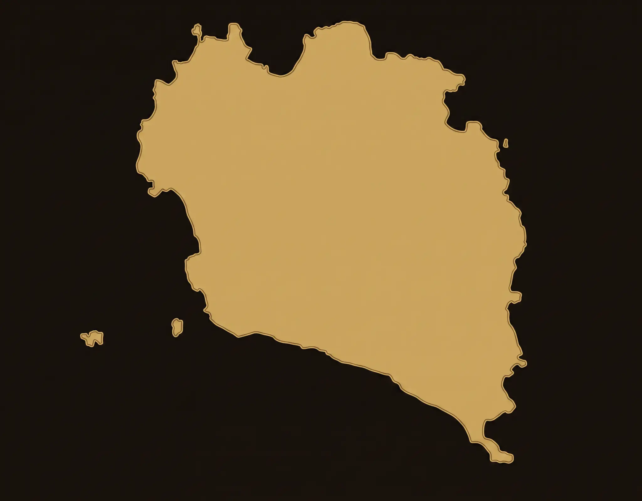 Map of Koh Phangan