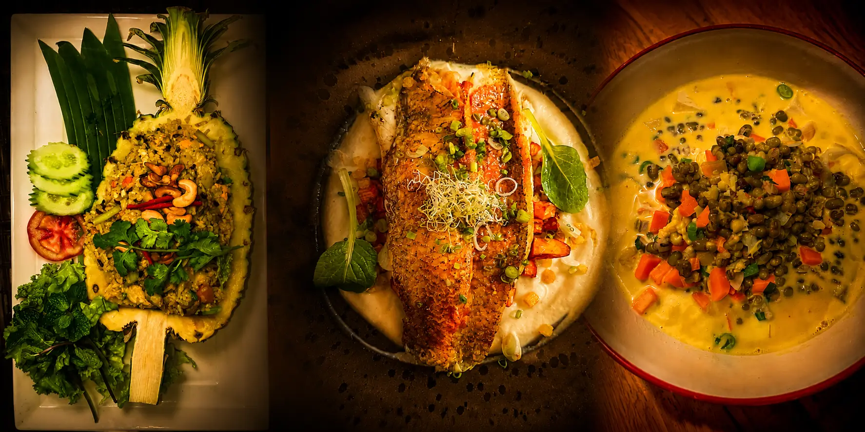 Our favourite restaurants in Koh Phangan — Gummy Bear, Phangan Cove, Carte Blanche