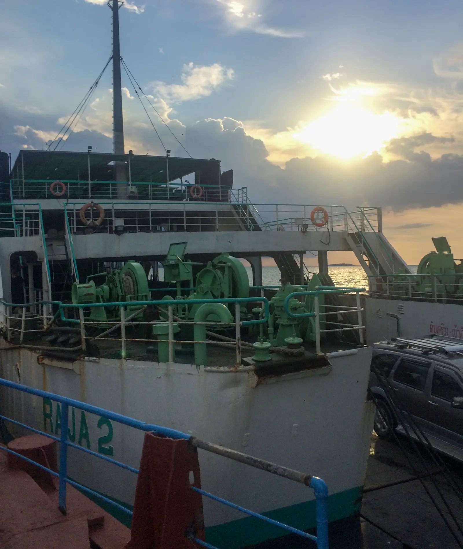 Raja Ferry crossing to Koh Phangan from Surat Thani
