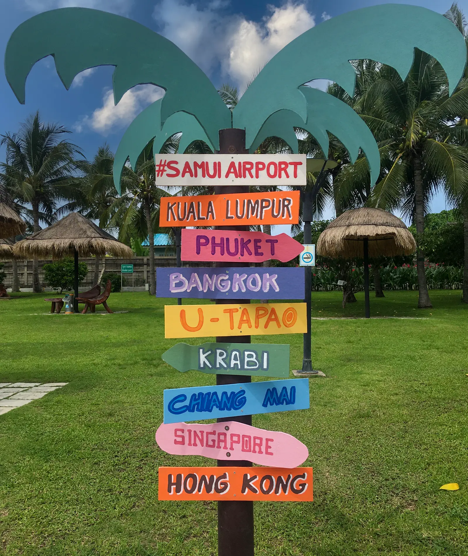 Koh Samui airport, gateway to the ferry crossing